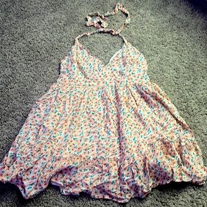 Sunflower flowy dress